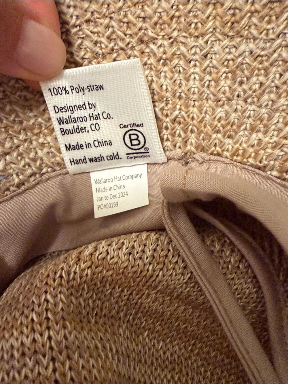 Wallaroo Victoria Sun Hat - mixed camel